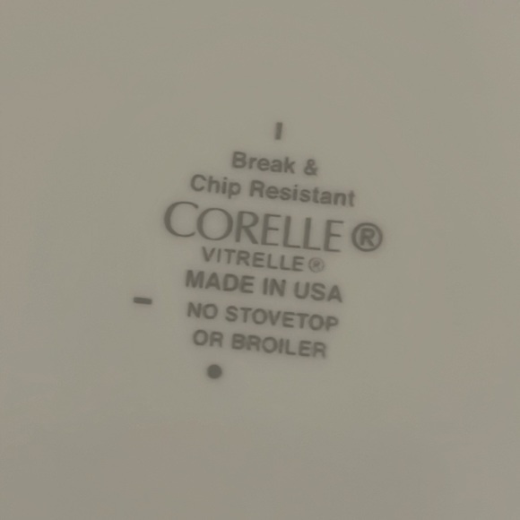 Bread & Butter Plate Country Cottage (Corelle) by CORNING - Set of 4 - Picture 6 of 6